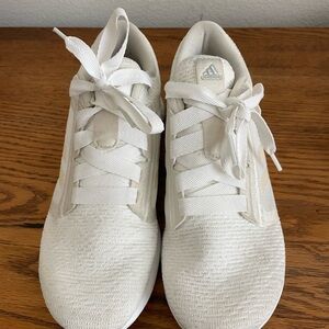Adidas Edge Lux women’s white sneakers size 7.5 in EUC